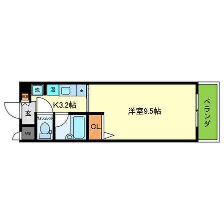 ギャレグランの物件間取画像